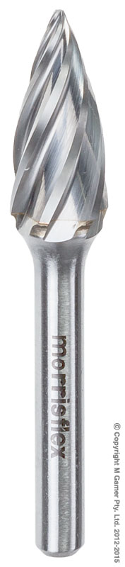 Non-ferrous Pointed Tree Burr - Size 5
